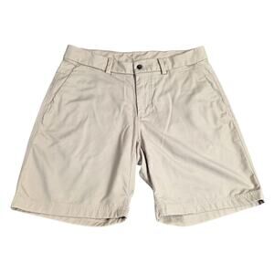 lululemon athletica Brown Flat Front Shorts